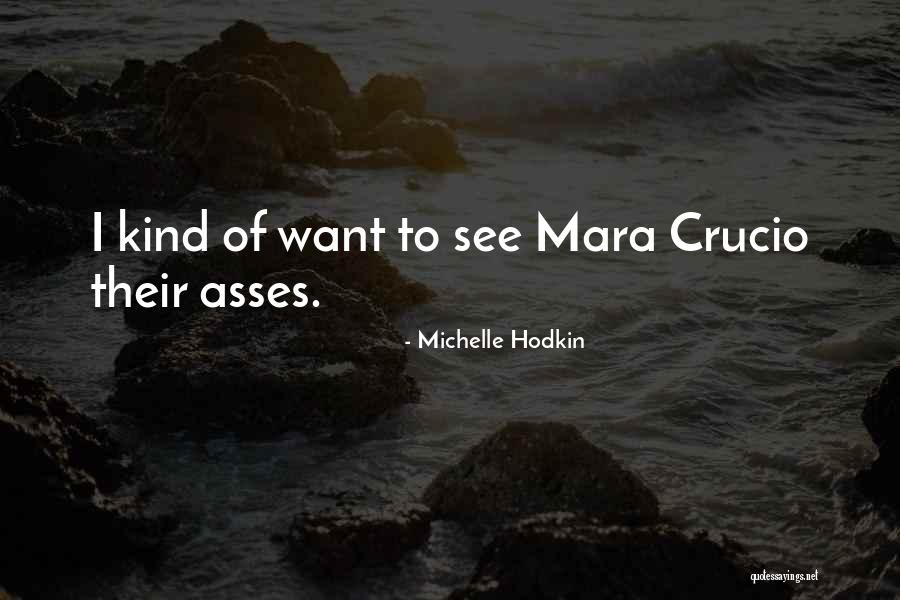 Crucio Harry Quotes By Michelle Hodkin Crucio Harry Quotes By Michelle Hodkin