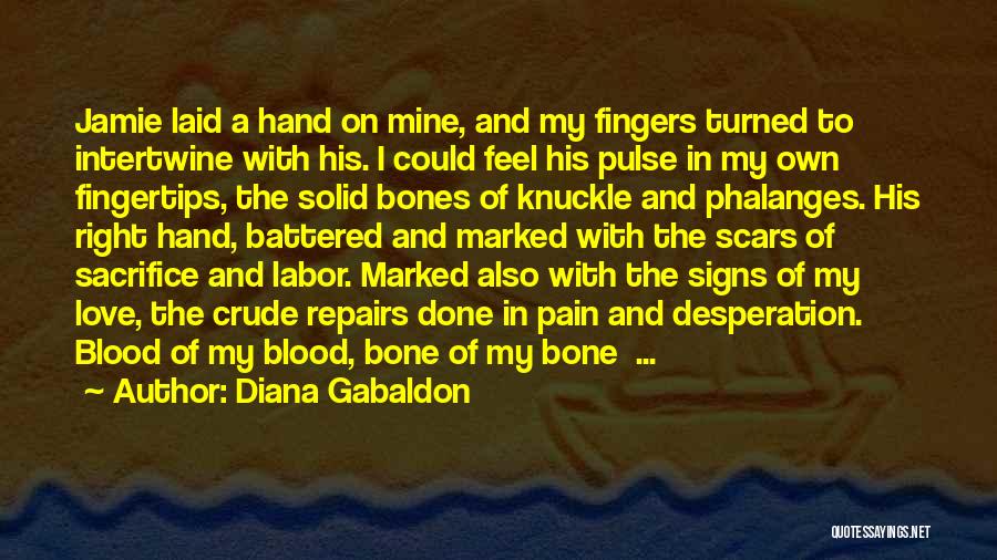 Crude Love Quotes By Diana Gabaldon