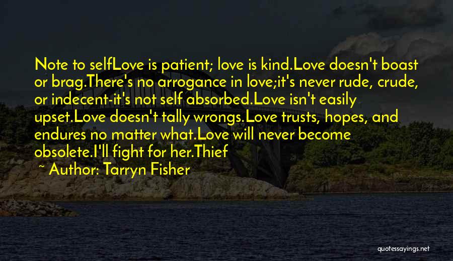 Crude Love Quotes By Tarryn Fisher