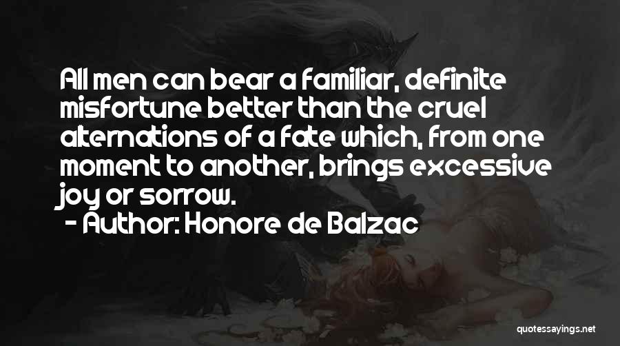 Cruel Fate Quotes By Honore De Balzac