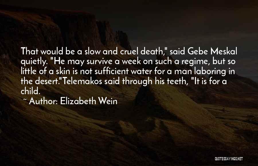 Cruel Man Quotes By Elizabeth Wein