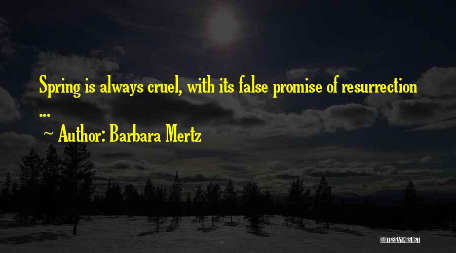 Cruel Quotes By Barbara Mertz