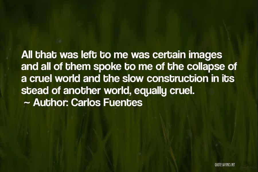 Cruel Society Quotes By Carlos Fuentes