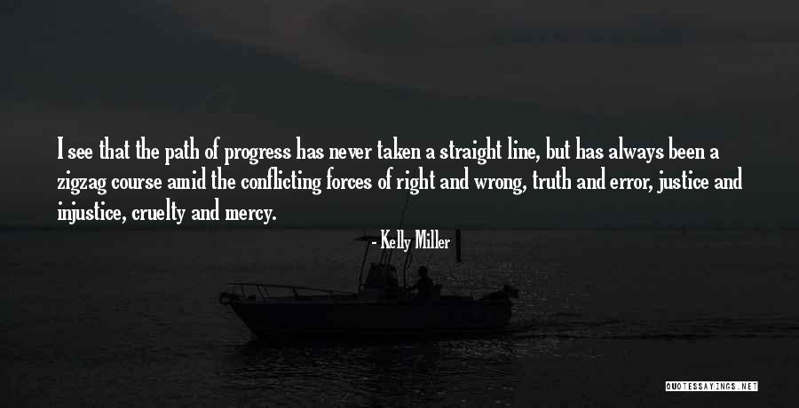 Cruelty And Injustice Quotes By Kelly Miller