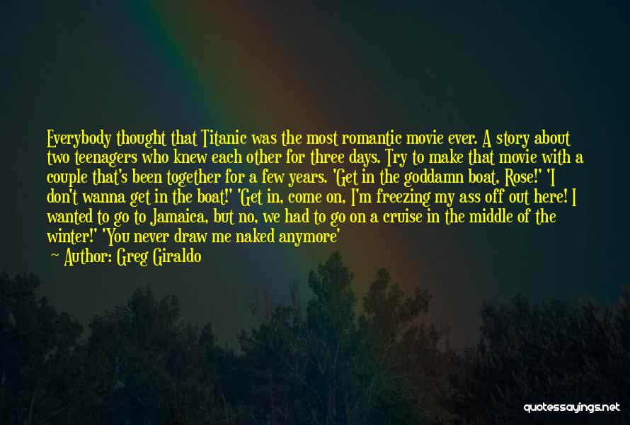 Cruise Quotes By Greg Giraldo