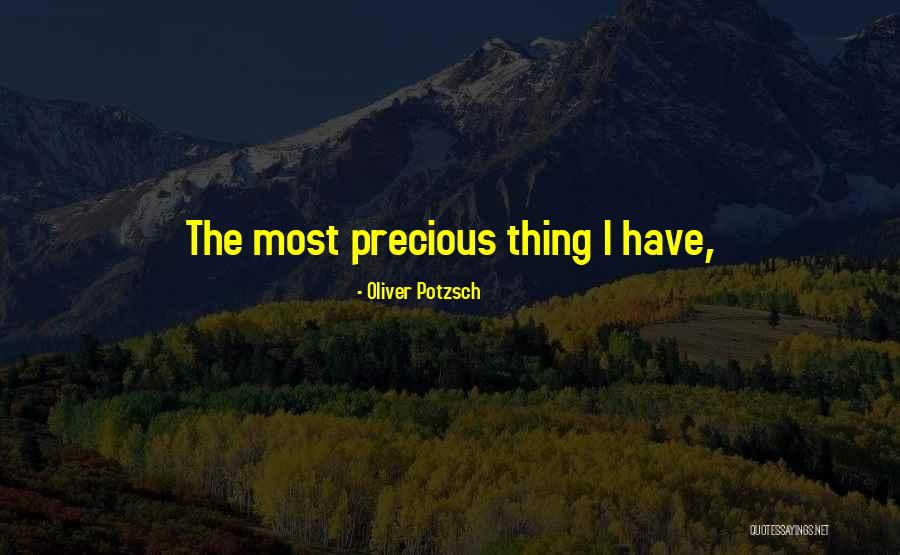Crujido Cuando Quotes By Oliver Potzsch