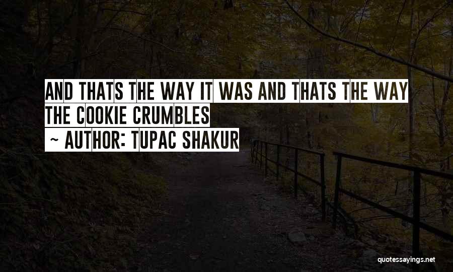 Crumbles Quotes By Tupac Shakur