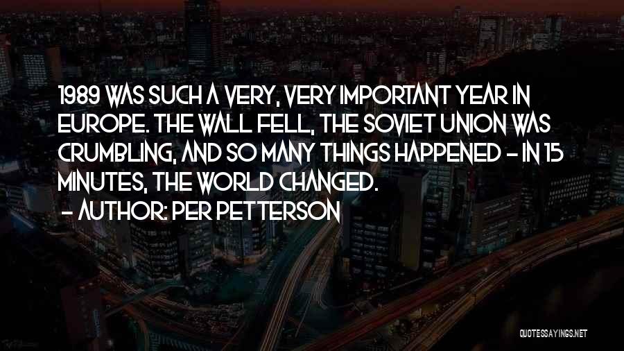 Crumbling World Quotes By Per Petterson