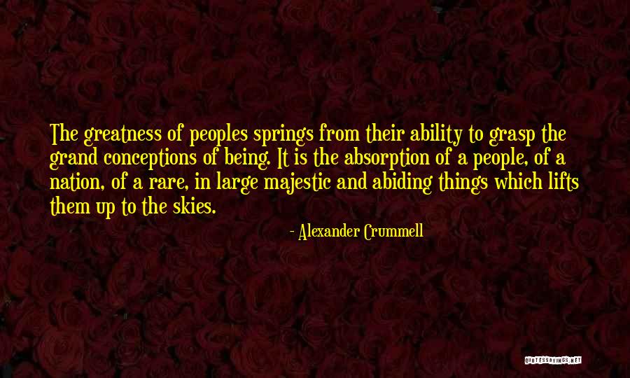 Crummell Quotes By Alexander Crummell Crummell Quotes By Alexander Crummell
