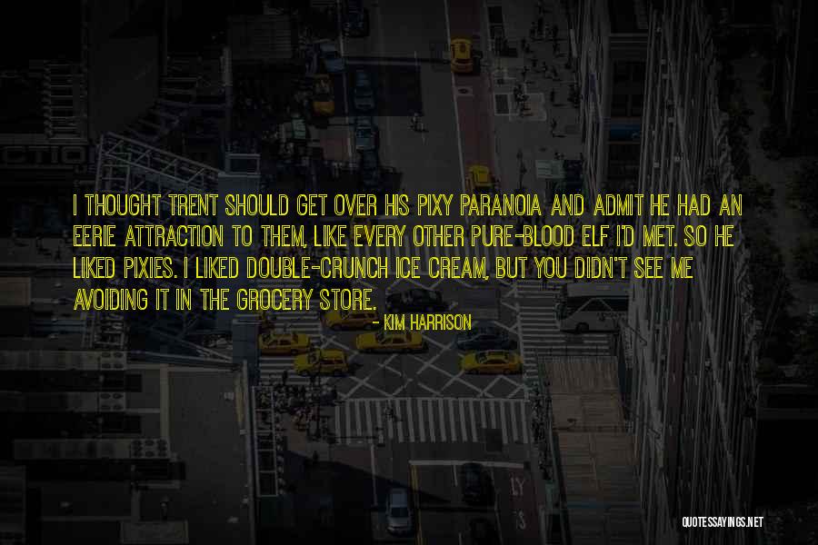 Crunch Quotes By Kim Harrison Crunch Quotes By Kim Harrison