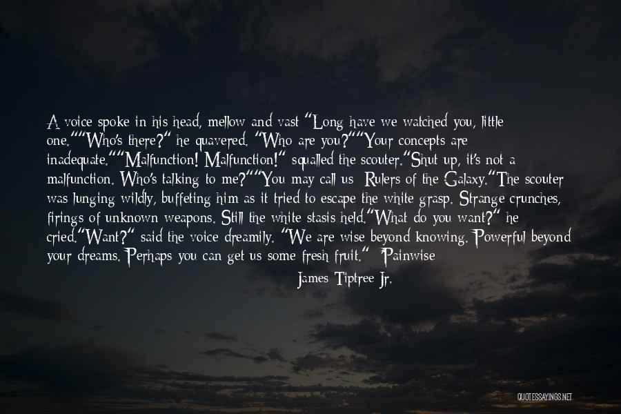 Crunches Quotes By James Tiptree Jr. Crunches Quotes By James Tiptree Jr.