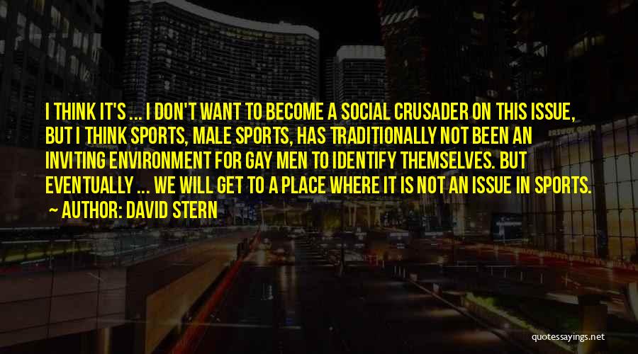 Crusader Quotes By David Stern