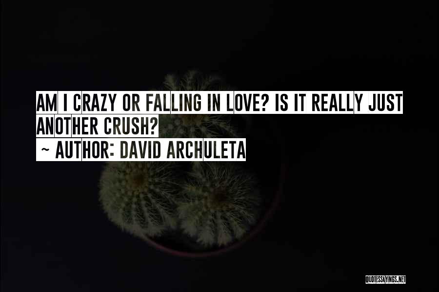 Crush David Archuleta Quotes By David Archuleta