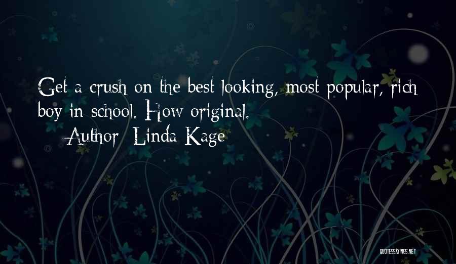 Crush Looking At You Quotes By Linda Kage