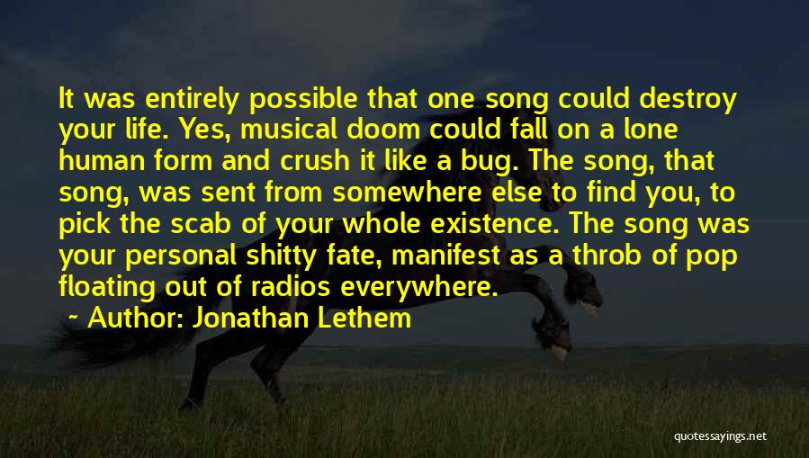 Crush On You Quotes By Jonathan Lethem