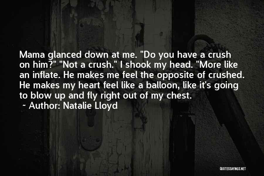 Crush On You Quotes By Natalie Lloyd