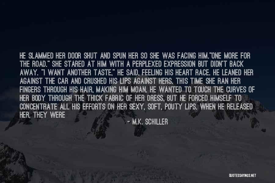 Crushed Heart Quotes By M.K. Schiller