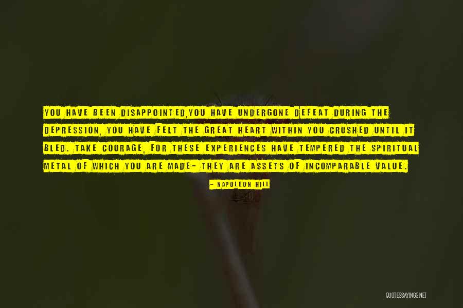 Crushed Heart Quotes By Napoleon Hill Crushed Heart Quotes By Napoleon Hill