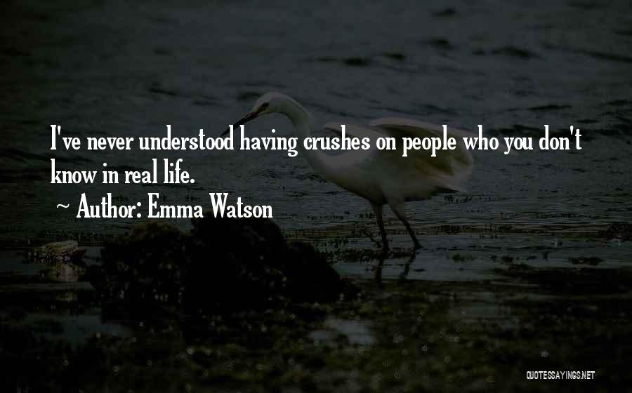 Crushes Quotes By Emma Watson