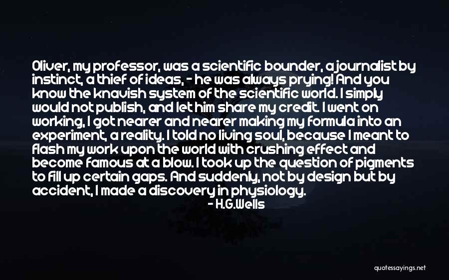 Crushing Blow Quotes By H.G.Wells Crushing Blow Quotes By H.G.Wells