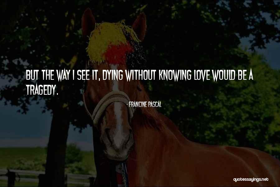 Crushing On A Country Boy Quotes By Francine Pascal