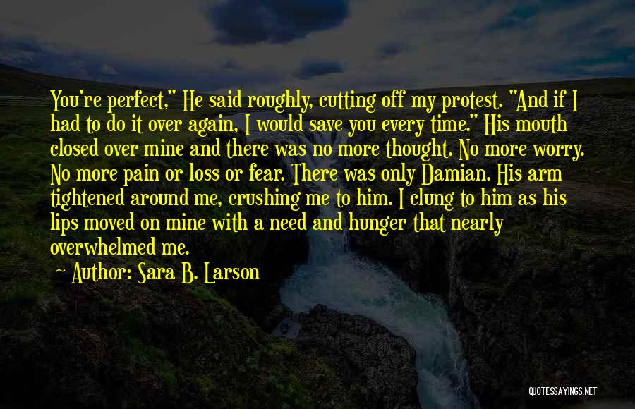 Crushing On You Quotes By Sara B. Larson