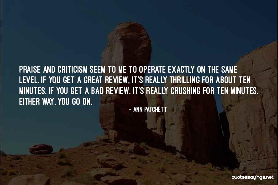 Crushing Quotes By Ann Patchett