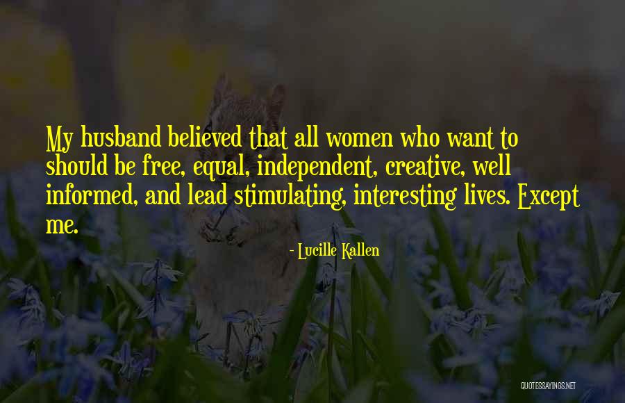 Crushing Your Competition Quotes By Lucille Kallen Crushing Your Competition Quotes By Lucille Kallen
