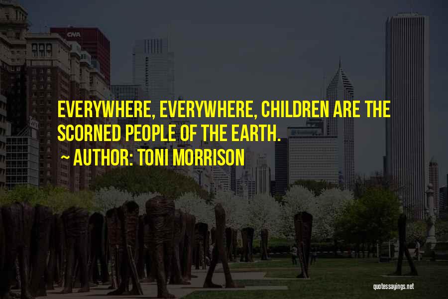 Crusnes Quotes By Toni Morrison