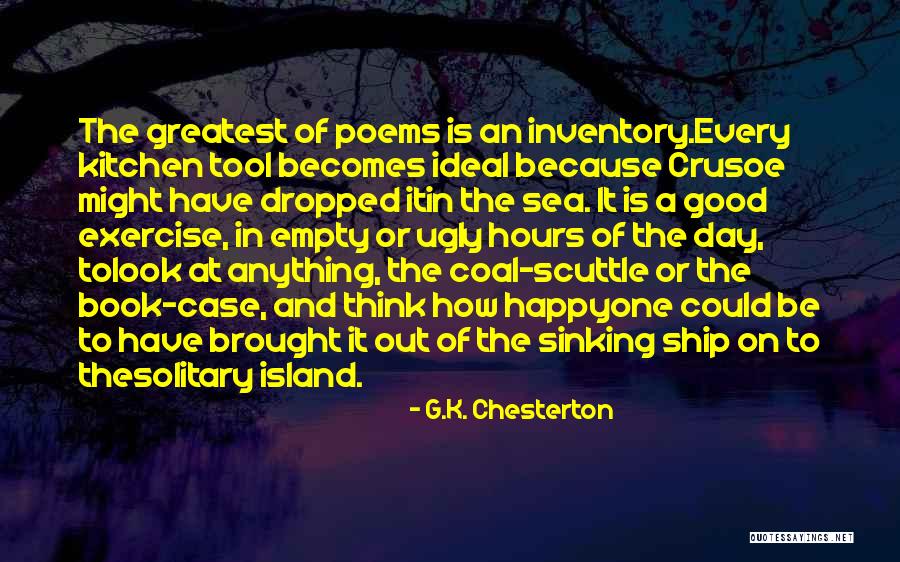 Crusoe Quotes By G.K. Chesterton