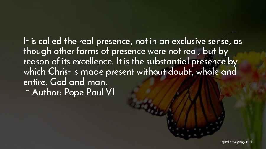 Cruttenden Roth Quotes By Pope Paul VI