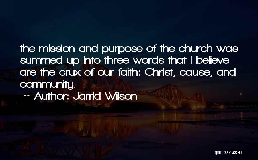 Crux Quotes By Jarrid Wilson