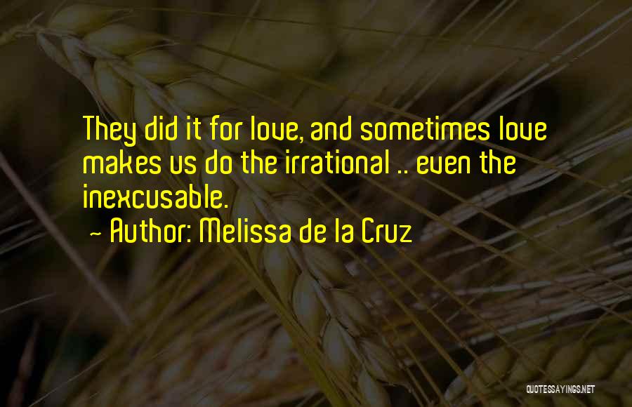 Cruz Quotes By Melissa De La Cruz