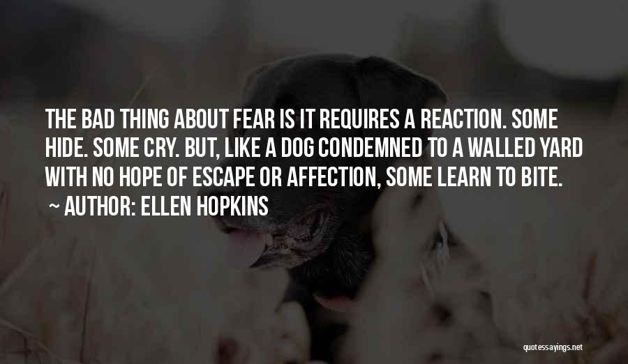 Cry About It Quotes By Ellen Hopkins