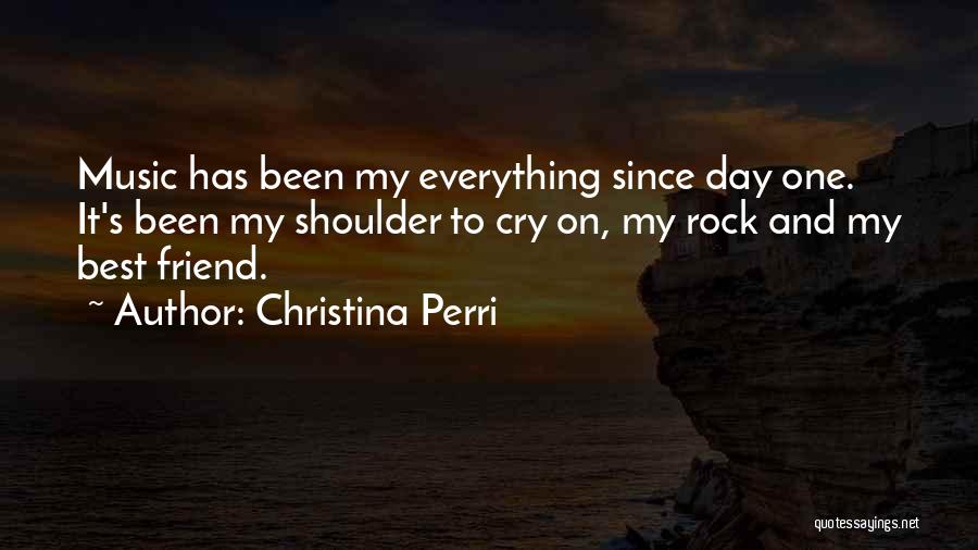 Cry On My Shoulder Quotes By Christina Perri