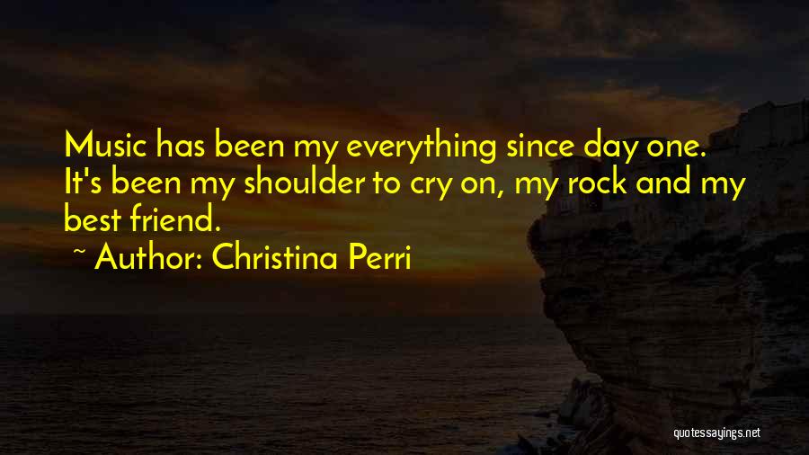 Cry On Shoulder Quotes By Christina Perri