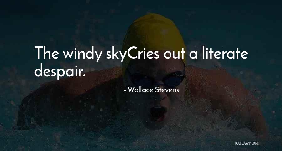 Cry Out Quotes By Wallace Stevens Cry Out Quotes By Wallace Stevens