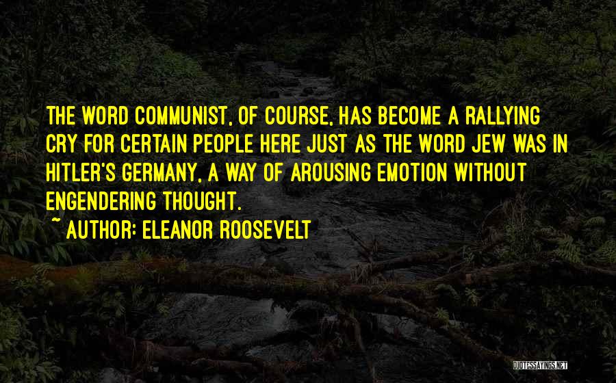 Cry Quotes By Eleanor Roosevelt