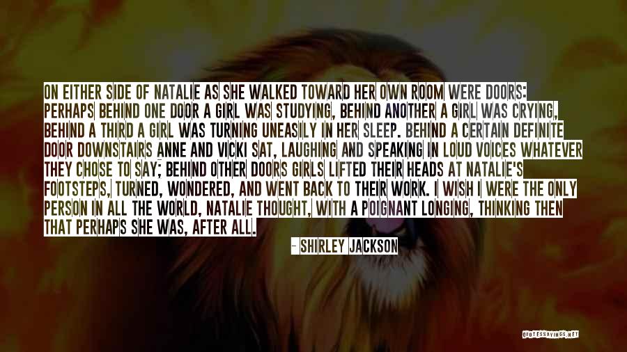 Crying Alone Quotes By Shirley Jackson Crying Alone Quotes By Shirley Jackson