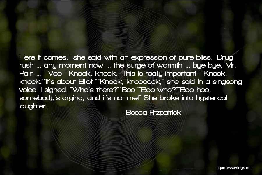 Crying And Pain Quotes By Becca Fitzpatrick Crying And Pain Quotes By Becca Fitzpatrick