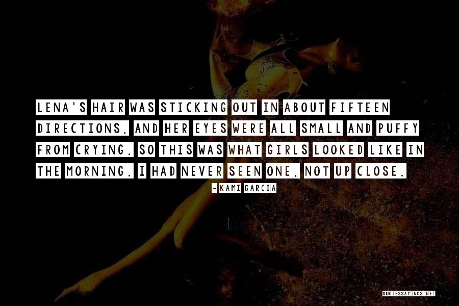 Crying Eyes Quotes By Kami Garcia Crying Eyes Quotes By Kami Garcia