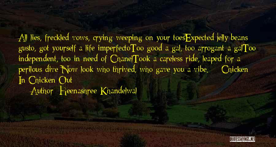 Crying For Your Love Quotes By Heenashree Khandelwal