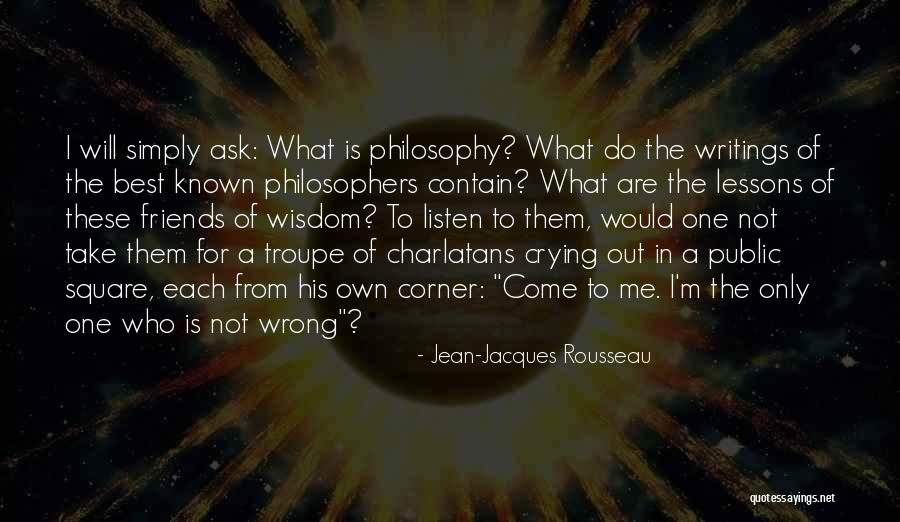 Crying In Public Quotes By Jean-Jacques Rousseau