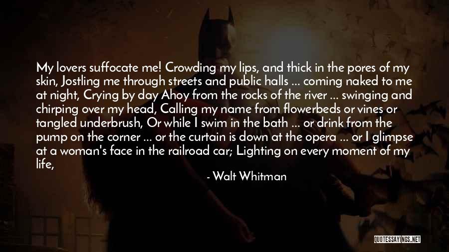 Crying In Public Quotes By Walt Whitman