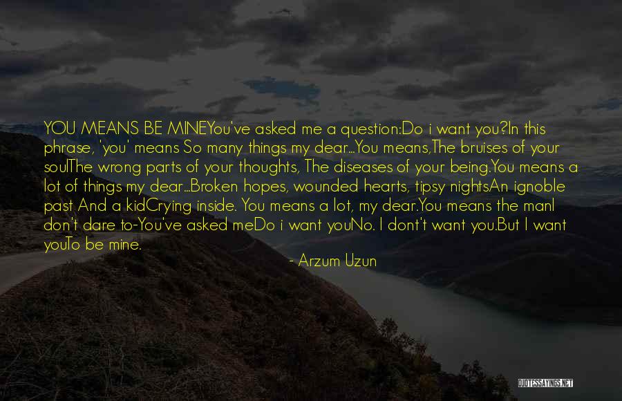 Crying Inside Quotes By Arzum Uzun