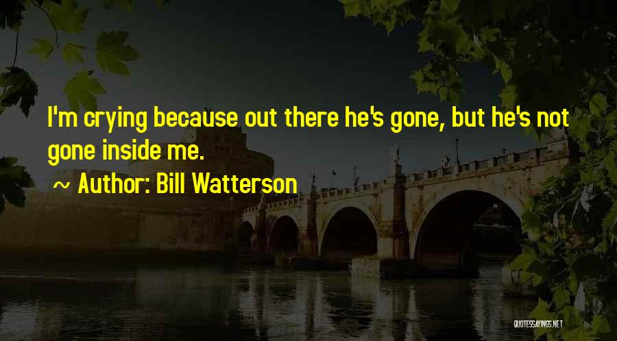 Crying Inside Quotes By Bill Watterson