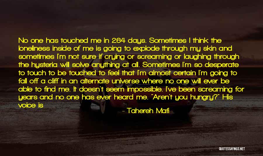 Crying Inside Quotes By Tahereh Mafi