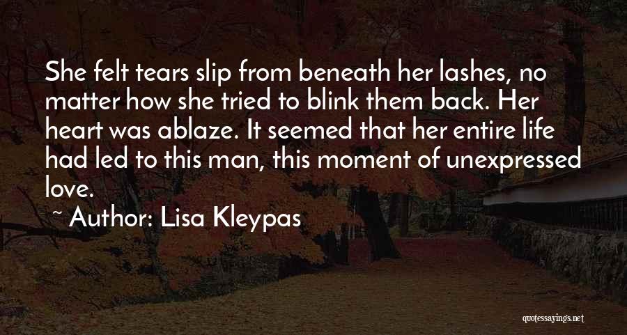 Crying Man Quotes By Lisa Kleypas