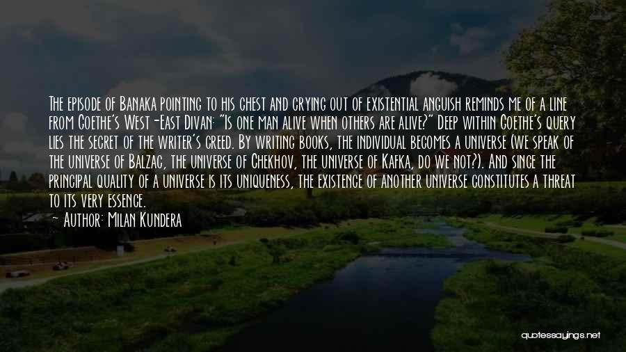 Crying Man Quotes By Milan Kundera