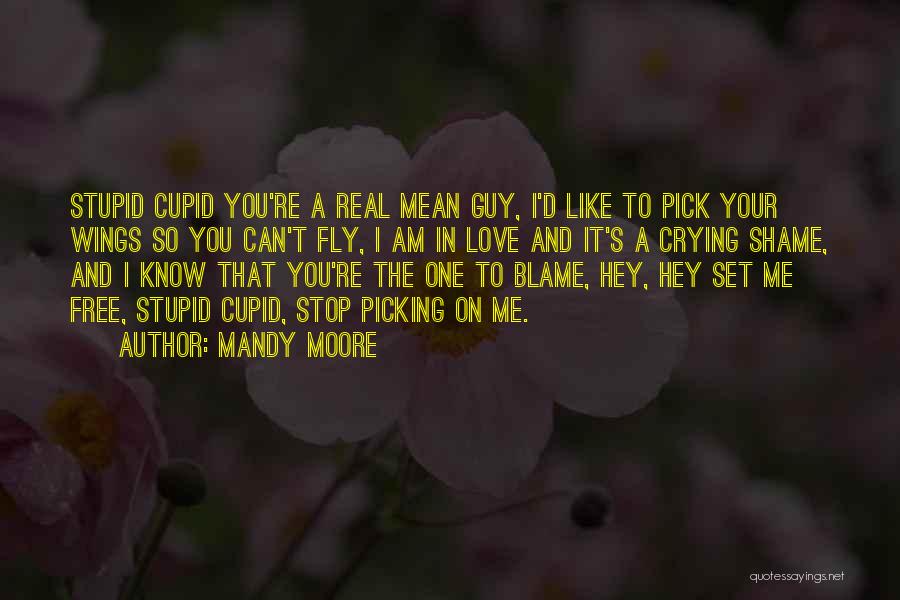 Crying Over A Guy Quotes By Mandy Moore